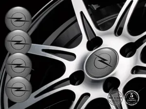 Opel Pegatinas de Aro Autos Edición de Cúpula Bombada